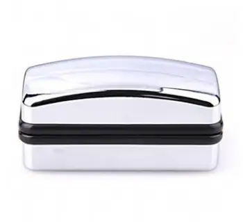 60 PCS/Lots Personalised Silver Polished Chrome Satin Cufflink Boxes Engraved FREE Wedding Gift Men's Accessory Storage cases
60 PCS/Lots Personalised Silver Polished Chrome Satin Cufflink Boxes Engraved FREE Wedding Gift Men's Accessory Storage cases