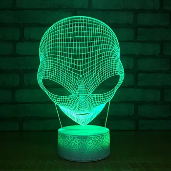Alien 3D White Crackle Base 7 Colors Burst Led Night Lamp for Kids Touch Led USB Table Baby Sleeping Room Lamp Drop Shipping
Alien 3D White Crackle Base 7 Colors Burst Led Night Lamp for Kids Touch Led USB Table Baby Sleeping Room Lamp Drop Shipping