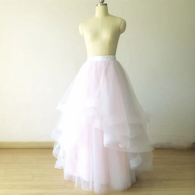 Blsuh Pink Puffy Long Ruffles Tulle Skirts For Bridal To Photoshoots Custom Made 2018 Tiered Zipper Floor Length Skirt 2018
Blsuh Pink Puffy Long Ruffles Tulle Skirts For Bridal To Photoshoots Custom Made 2018 Tiered Zipper Floor Length Skirt 2018