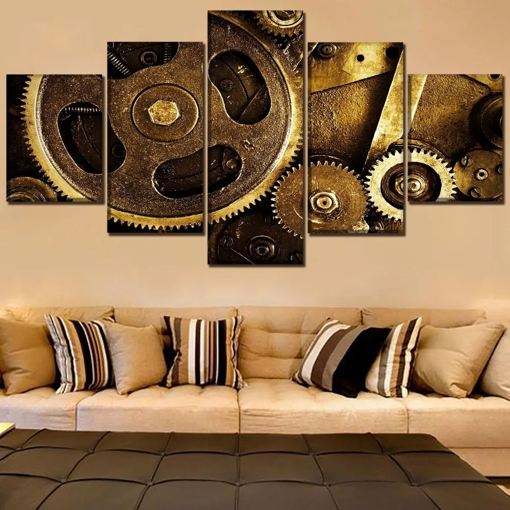 One Set 5 Piece Steampunk Retro Gears Poster Modern On Canvas Printing And OnThe Wall Living Room Or Bedroom Decorative Painting
One Set 5 Piece Steampunk Retro Gears Poster Modern On Canvas Printing And OnThe Wall Living Room Or Bedroom Decorative Painting