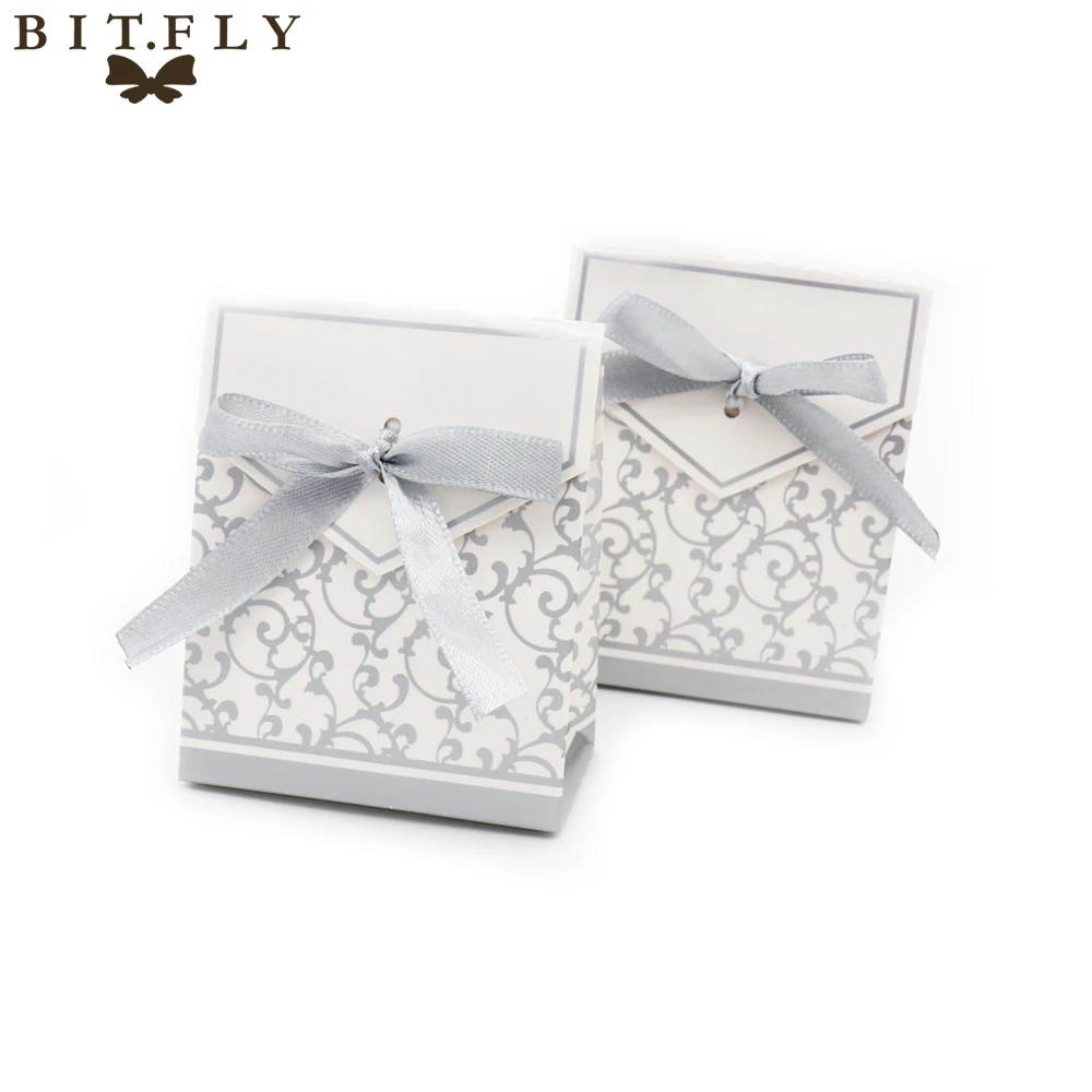 50pcs flower Chocolates Cookie Candy Box Wedding Decor DIY Gift Bag Party Baby shower birthday Favors with Ribbon Gold silver
50pcs flower Chocolates Cookie Candy Box Wedding Decor DIY Gift Bag Party Baby shower birthday Favors with Ribbon Gold silver