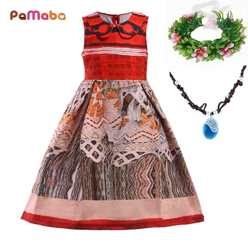 PaMaBa Baby Girl Moana Fantasy Dress Birthdays Party Fancy Vaiana Robe Gown Summer Kid Clothing Princess Vestidos Beach Costume
PaMaBa Baby Girl Moana Fantasy Dress Birthdays Party Fancy Vaiana Robe Gown Summer Kid Clothing Princess Vestidos Beach Costume
