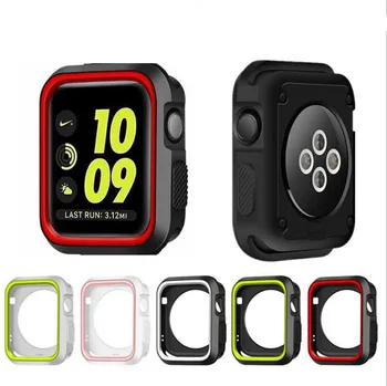 Silicone TPU Soft Case Full Shell Frame For iwatch Apple Watch Series 1&2&3 38mm 42mm Sport Strap Screen Protector Bumper Cover
Silicone TPU Soft Case Full Shell Frame For iwatch Apple Watch Series 1&2&3 38mm 42mm Sport Strap Screen Protector Bumper Cover