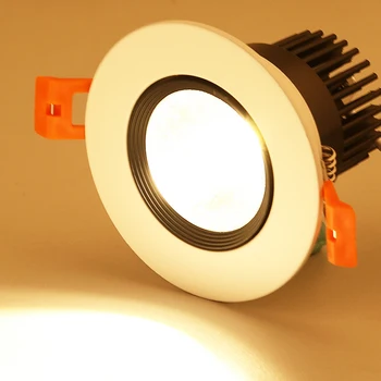 HKOSM 3W 5W 7W 12W LED cob Downlight Dimmable Warm White Nature White Cold White Recessed LED Ceiling Lamp Spot Light AC85-265V
HKOSM 3W 5W 7W 12W LED cob Downlight Dimmable Warm White Nature White Cold White Recessed LED Ceiling Lamp Spot Light AC85-265V