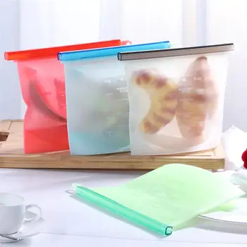 BESTONZON 4pcs Reusable Silicone Food Preservation Bag Airtight Seal Food Storage Container Versatile Cooking Bag Kitchen
BESTONZON 4pcs Reusable Silicone Food Preservation Bag Airtight Seal Food Storage Container Versatile Cooking Bag Kitchen