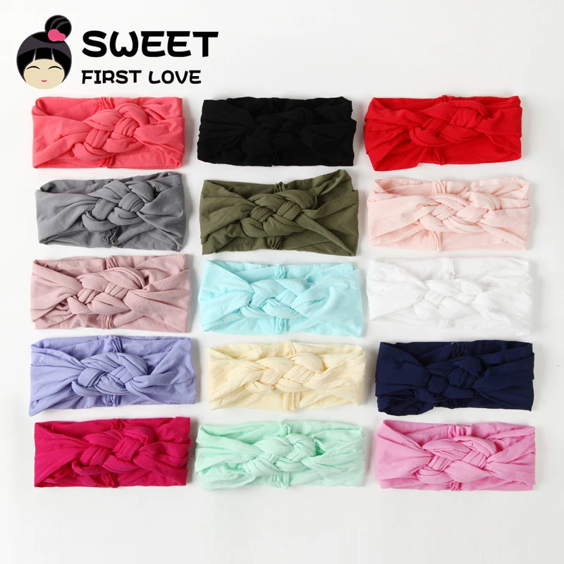50PCS New Knot Solid Wide Nylon Headbands Turban, Cute Braid Nylon Bow Headbands, Girls Head Wrap Hair Accessories 27 colors
50PCS New Knot Solid Wide Nylon Headbands Turban, Cute Braid Nylon Bow Headbands, Girls Head Wrap Hair Accessories 27 colors