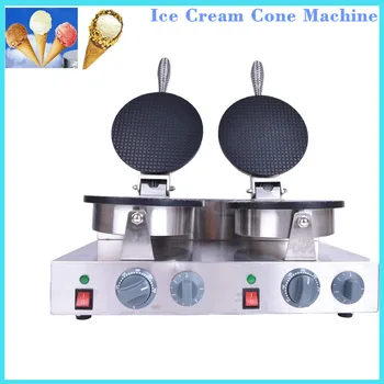 1PC High quality Electric Non-Stick double plate ice cream cone baker, 110V or 220v Ice cream cone making machine 2600W
1PC High quality Electric Non-Stick double plate ice cream cone baker, 110V or 220v Ice cream cone making machine 2600W