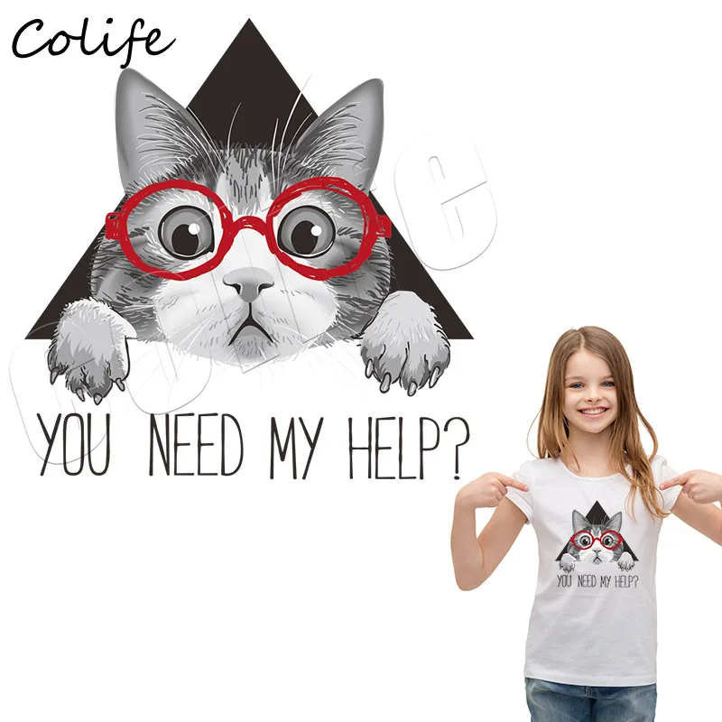 Sweet Cat Patches Clothing Creative Iron On Heat Transfer Stickers DIY Custom Accessory A-Level Washable Applique For Children
Sweet Cat Patches Clothing Creative Iron On Heat Transfer Stickers DIY Custom Accessory A-Level Washable Applique For Children