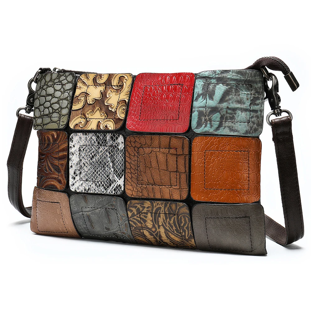2019 Patchwork Shoulder Bag Women Genuine Leather Messenger Bags Small Handbags Ladies Clutch Bag For Cell Phone Money Pocket
2019 Patchwork Shoulder Bag Women Genuine Leather Messenger Bags Small Handbags Ladies Clutch Bag For Cell Phone Money Pocket