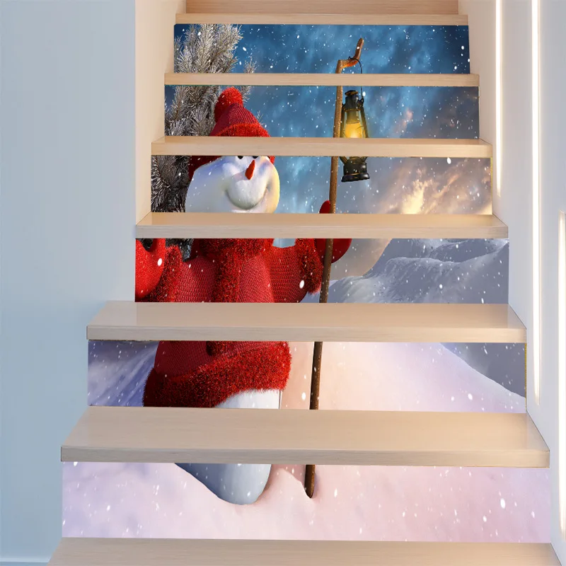 Christmas 6pcs/set 18x100cm 3D Waterfall Stair Sticker Self Adhesive Stickers Seaside Landscape Home Stairs Floor Decals MA3
Christmas 6pcs/set 18x100cm 3D Waterfall Stair Sticker Self Adhesive Stickers Seaside Landscape Home Stairs Floor Decals MA3
