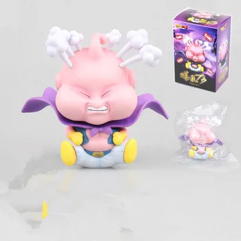 11cm Dragon Ball Z Majin Buu Angry PVC Action Figures Anime Dragon Ball Super Buu Goku Model Toy Figurine DBZ Doll Gift