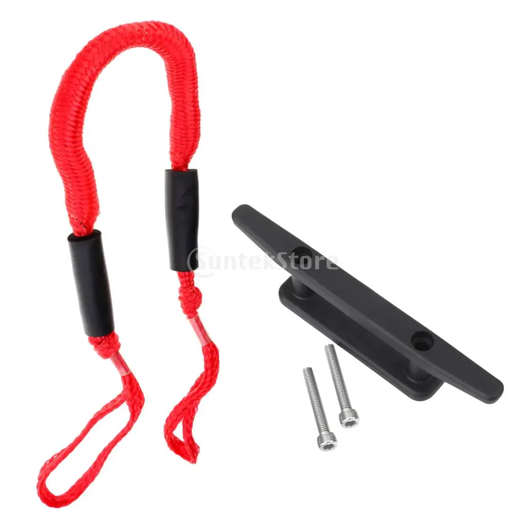 3.5 ft Bungee Cord Rope Dock Lines Stretches Shock Absorbs Marine Mooring Rope with Cleat
3.5 ft Bungee Cord Rope Dock Lines Stretches Shock Absorbs Marine Mooring Rope with Cleat