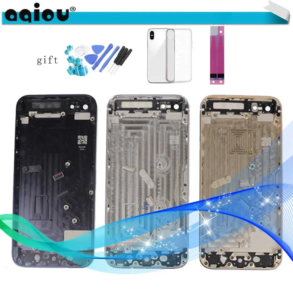 For iPhone 5 5g Back Housing Battery Cover Rear Door Chassis Frame Free Battery Sticker+Protective Case+tool
For iPhone 5 5g Back Housing Battery Cover Rear Door Chassis Frame Free Battery Sticker+Protective Case+tool