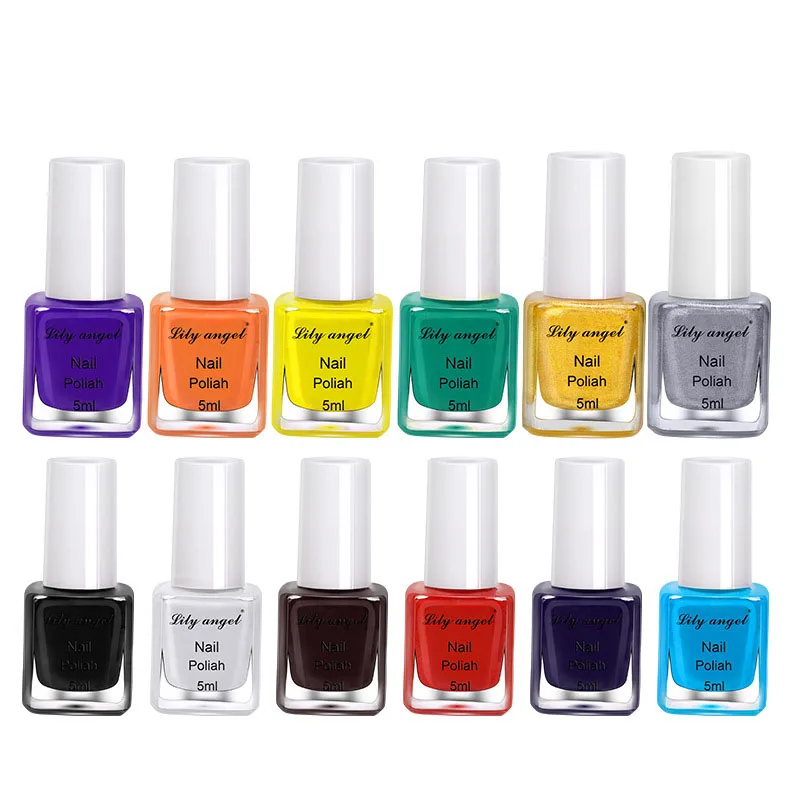 6Colors/Set 5ml Nail Polish Painting Stamping Nail Varnish Beauty Gel Nail Art Tools Pure Color Long Lasting Gel Polish Lacquer
6Colors/Set 5ml Nail Polish Painting Stamping Nail Varnish Beauty Gel Nail Art Tools Pure Color Long Lasting Gel Polish Lacquer