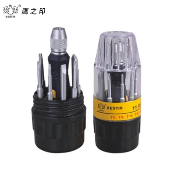 CR-V 11Pcs Screwdriver Set Phillips & Slotted & Torx Screw Driver Hand Tool Phone Computer Repair Toolkit
CR-V 11Pcs Screwdriver Set Phillips & Slotted & Torx Screw Driver Hand Tool Phone Computer Repair Toolkit