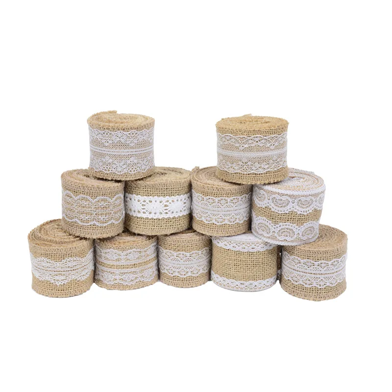 1Rolls 2Meters Linen Roll Jute Diy Handmade Lace Wedding Christmas Craft Linen Roll Christmas Decorations ribbo grosgrain Other
1Rolls 2Meters Linen Roll Jute Diy Handmade Lace Wedding Christmas Craft Linen Roll Christmas Decorations ribbo grosgrain Other