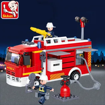 343Pcs City Water Tank Fire Truck Building Blocks Sets Kids Technic Bricks Educational Toys for Children
343Pcs City Water Tank Fire Truck Building Blocks Sets Kids Technic Bricks Educational Toys for Children
