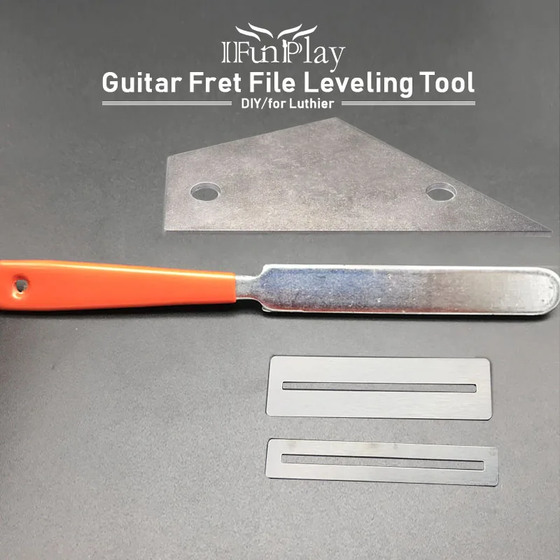 Guitar Fret Crowning File Leveling Tool Grinding Protectors Repair Part Set Guitar Repair Tool for Luthier Free Shipping
Guitar Fret Crowning File Leveling Tool Grinding Protectors Repair Part Set Guitar Repair Tool for Luthier Free Shipping