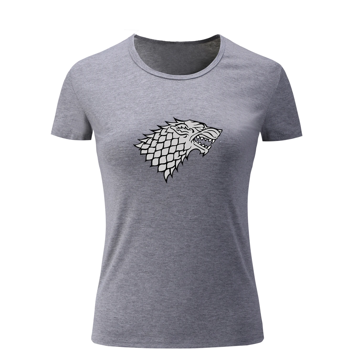 Game of Thrones House Stark Direwolf Funny T Shirt Women Tops Fashion Punk Style T-shirt For Girl Lady Femme Casual Cotton Tee
Game of Thrones House Stark Direwolf Funny T Shirt Women Tops Fashion Punk Style T-shirt For Girl Lady Femme Casual Cotton Tee