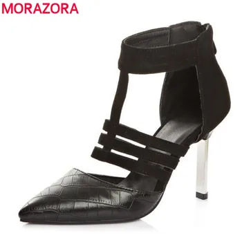 MORAZORA 2020 new brand fashion woman shoes pointed toe high heels (9cm)women pumps Leopard thin heels party wedding shoes woman
MORAZORA 2020 new brand fashion woman shoes pointed toe high heels (9cm)women pumps Leopard thin heels party wedding shoes woman