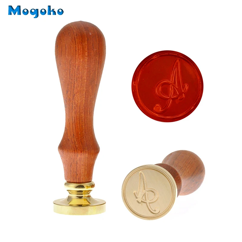 Mogoko 1x Wax Seal Stamp 26 Handwriting Letter A-Z Alphabet Initial Retro Wood Decorative Invitation Antique Sealing Stamp
Mogoko 1x Wax Seal Stamp 26 Handwriting Letter A-Z Alphabet Initial Retro Wood Decorative Invitation Antique Sealing Stamp