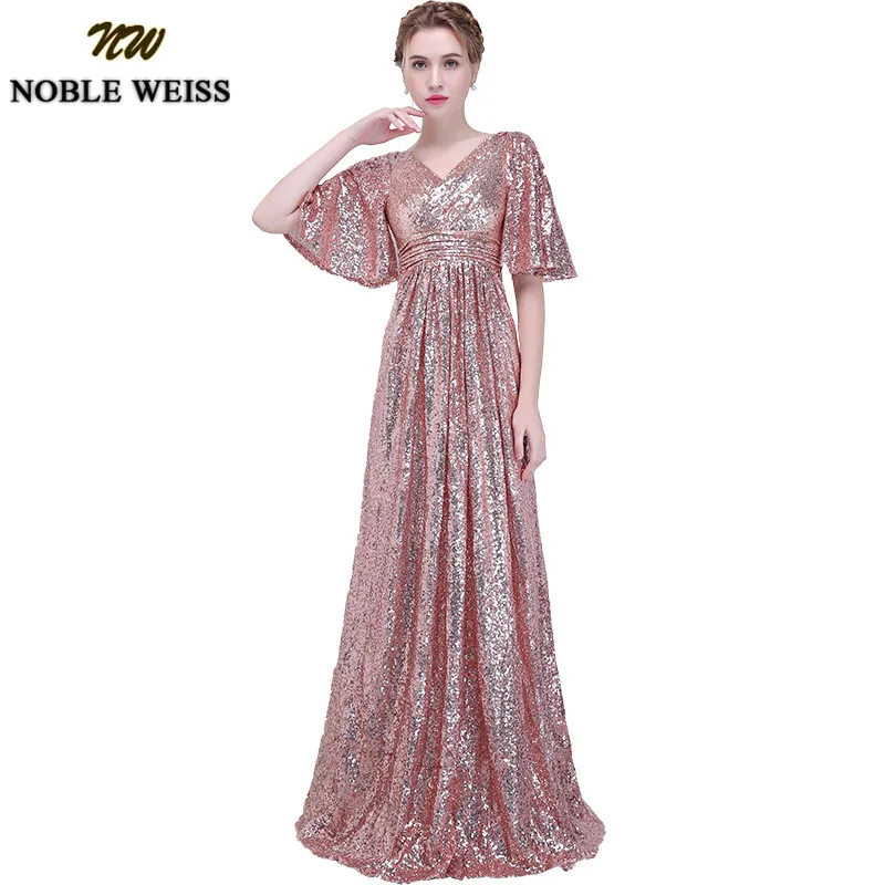NOBLE WEISS Elegant Pink Sequined Prom Dresses 2019 Sexy V Neck Long Vestido De Festa for Party Gowns African Dress Pageant Wear
NOBLE WEISS Elegant Pink Sequined Prom Dresses 2019 Sexy V Neck Long Vestido De Festa for Party Gowns African Dress Pageant Wear