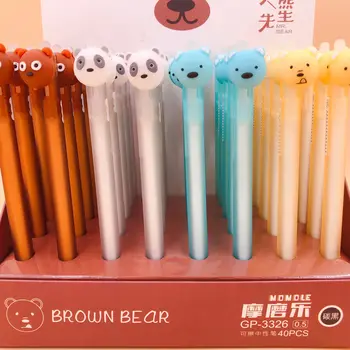 2 pcs/lot Brown Bear Erasable Blue Ink Gel Pen School Office Supply Gift Stationery Papelaria Escolar
2 pcs/lot Brown Bear Erasable Blue Ink Gel Pen School Office Supply Gift Stationery Papelaria Escolar