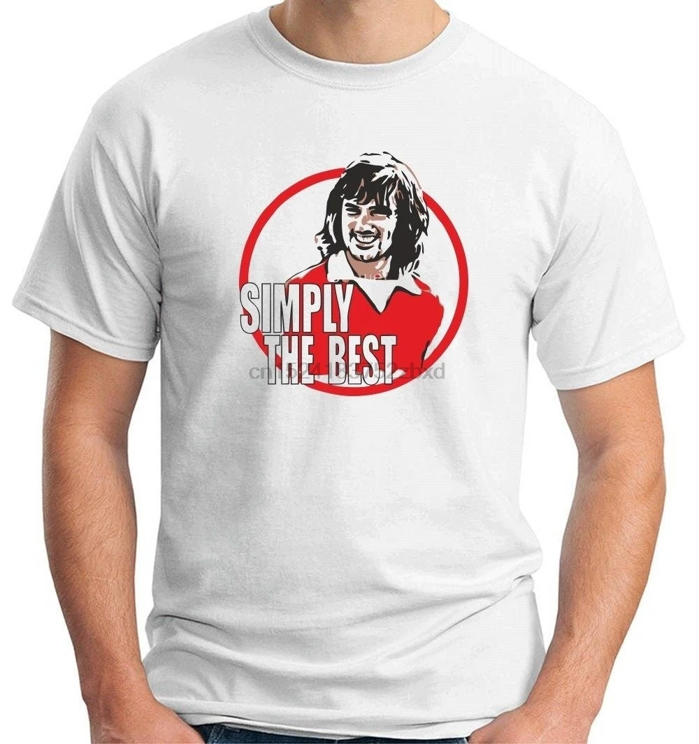 Maglia Maglietta Mens T-Shirt Wc0554 George Best Round Neck Short Sleeves Tops Clothing
Maglia Maglietta Mens T-Shirt Wc0554 George Best Round Neck Short Sleeves Tops Clothing