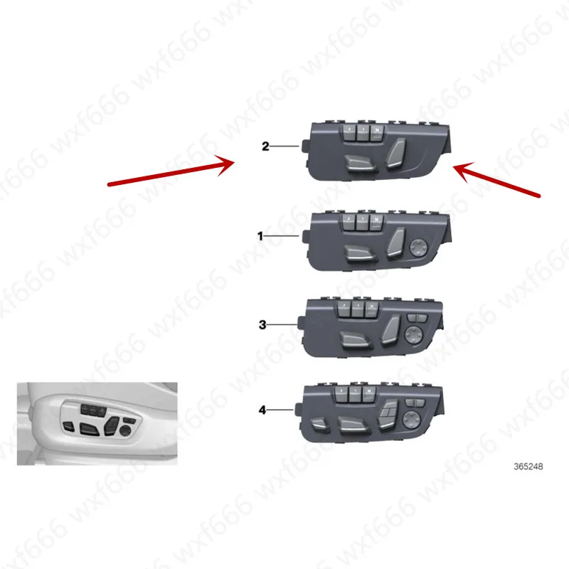 Seat button adjuster switch controller panel trim X3 F25 20DX F20b mwF30 315I N26 GT F32 N47 F22 F33 X4 Memory function device
Seat button adjuster switch controller panel trim X3 F25 20DX F20b mwF30 315I N26 GT F32 N47 F22 F33 X4 Memory function device