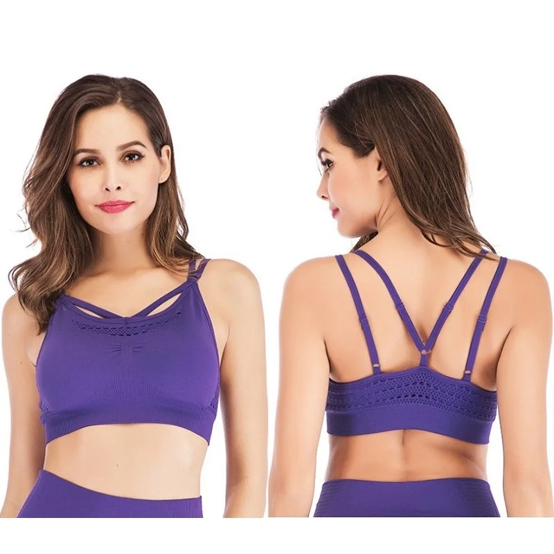 Womeen Quakeproof Yoga Bra Sportswear Sports Underwear Running Bra Yoga Top Padded Seamless Sport Top Women Fitness Gym Bra
Womeen Quakeproof Yoga Bra Sportswear Sports Underwear Running Bra Yoga Top Padded Seamless Sport Top Women Fitness Gym Bra