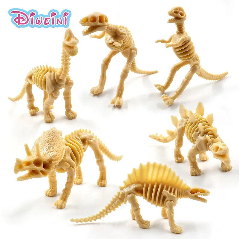 6pcs Simulation Dinosaurs Skeleton animal model Lifelike action figure home decor Gift For Boy girl children Kids hot toys set
6pcs Simulation Dinosaurs Skeleton animal model Lifelike action figure home decor Gift For Boy girl children Kids hot toys set