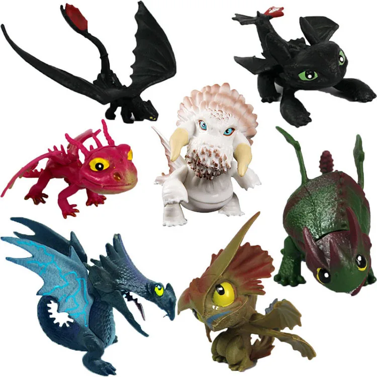 7 Kinds of Toothless Cartoon Animals Toy Model How To Train Your Dragon Night Fury Film Doll Birthday Christmas Gift for Kids
7 Kinds of Toothless Cartoon Animals Toy Model How To Train Your Dragon Night Fury Film Doll Birthday Christmas Gift for Kids