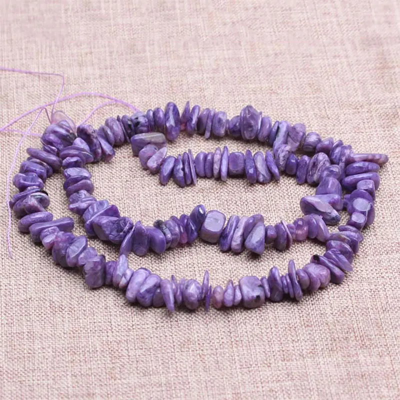 3-4x5-8mm Purple Charoite Beads Natural Freeform Chips Beads For Jewelry Making Beads 15'' Needlework DIY Beads Trinket
3-4x5-8mm Purple Charoite Beads Natural Freeform Chips Beads For Jewelry Making Beads 15'' Needlework DIY Beads Trinket