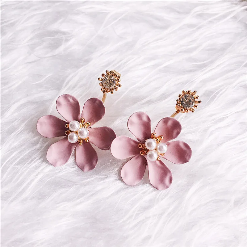 White Blue Pink Flower Drop Earrings For Women Sweet Elegant Crystal Earings Bijoux Summer Fashion Jewelry Cute Gift
White Blue Pink Flower Drop Earrings For Women Sweet Elegant Crystal Earings Bijoux Summer Fashion Jewelry Cute Gift