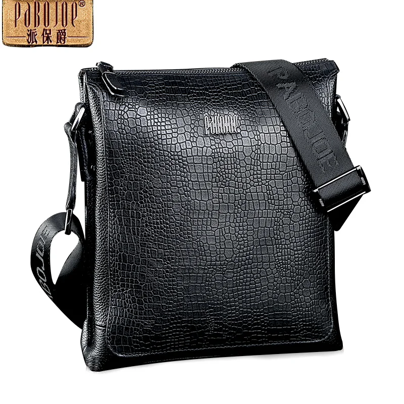 Pabojoe Men bag handbag mens shoulder bags alligator casual messenger bag business men's bags
Pabojoe Men bag handbag mens shoulder bags alligator casual messenger bag business men's bags