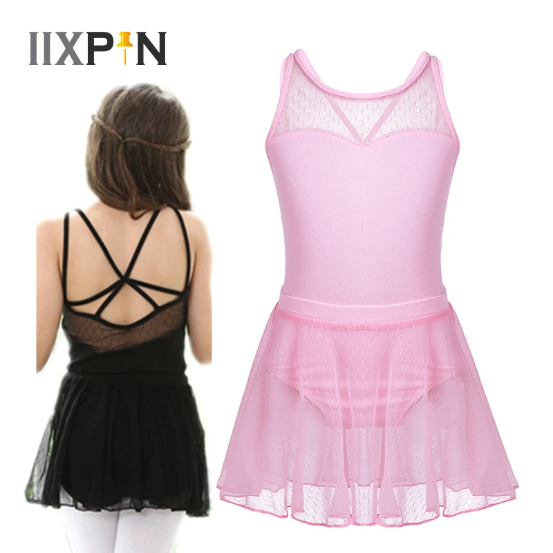 IIXPIN Girls Ballet Dance Skirt Kids Dancing Tutu Practice Gymnastics Leotard Sleeveless Splice Criss-cross Back Ballet Costume
IIXPIN Girls Ballet Dance Skirt Kids Dancing Tutu Practice Gymnastics Leotard Sleeveless Splice Criss-cross Back Ballet Costume