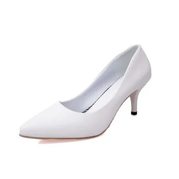 2018 autumn new pointed single shoes large size professional high heels non-slip bottom work shoes 6cm
2018 autumn new pointed single shoes large size professional high heels non-slip bottom work shoes 6cm