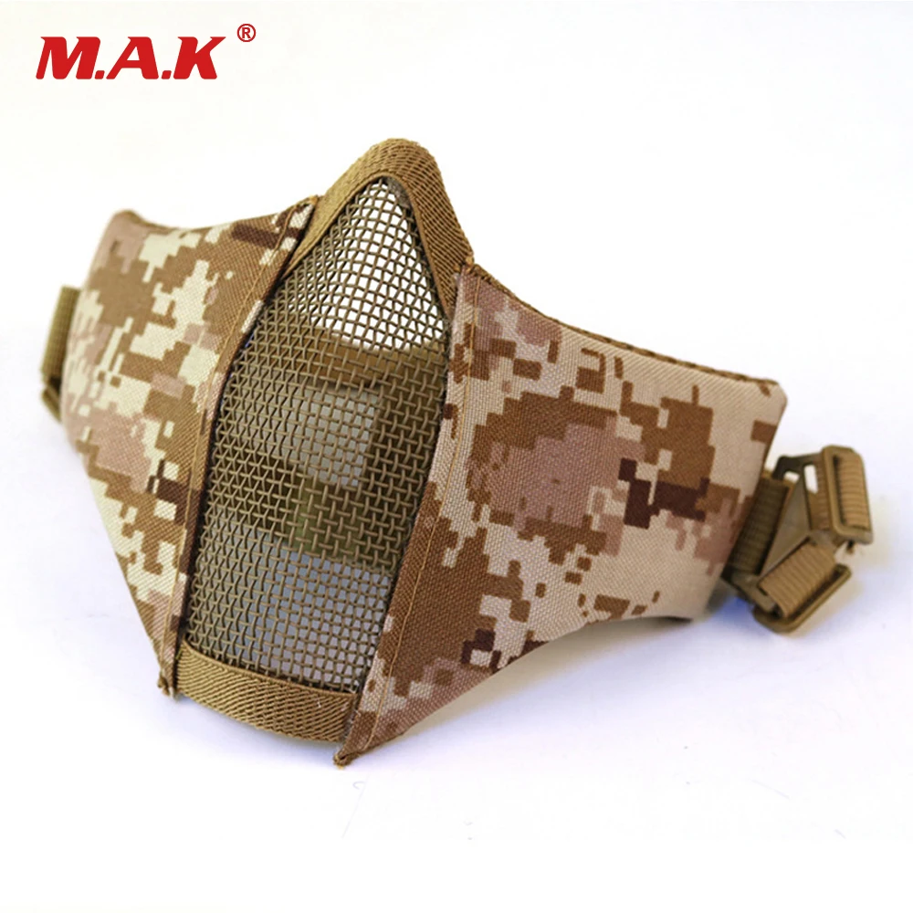 Anti-pollution Half Face Mesh Mask Comfortable Adjustable Protective Tactical Mesh Mask for CS Folding Mask Dustproof Gear Cover
Anti-pollution Half Face Mesh Mask Comfortable Adjustable Protective Tactical Mesh Mask for CS Folding Mask Dustproof Gear Cover