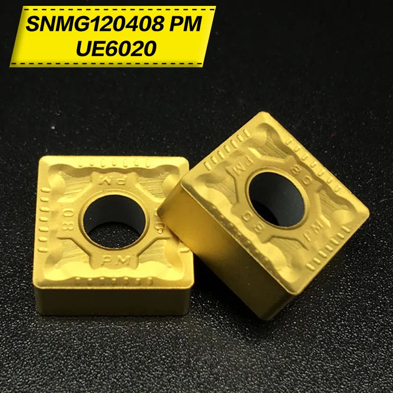 10PCS SNMG120408 PM UE6020 External Turning Tools Carbide insert Lathe cutter Tool Tokarnyy turning inser
10PCS SNMG120408 PM UE6020 External Turning Tools Carbide insert Lathe cutter Tool Tokarnyy turning inser