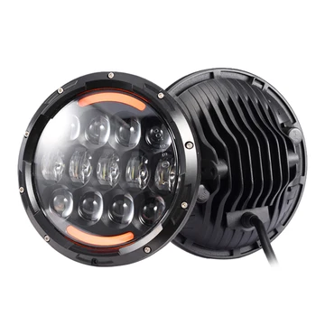 7 inch Round Led Headlights High Low Beam Headlamp with White DRL Amber Turn Signal for Jeep Wrangler JK TJ LJ 4X4 Off-road Lamp
7 inch Round Led Headlights High Low Beam Headlamp with White DRL Amber Turn Signal for Jeep Wrangler JK TJ LJ 4X4 Off-road Lamp