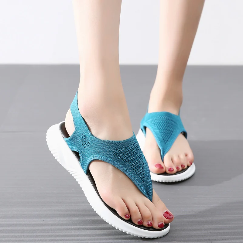 Summer Women Air Mesh Flat Sandals Breathable Fashion Female Low Wedge Back Strap Open Toe Sandals 2019 Plus Size 45
Summer Women Air Mesh Flat Sandals Breathable Fashion Female Low Wedge Back Strap Open Toe Sandals 2019 Plus Size 45