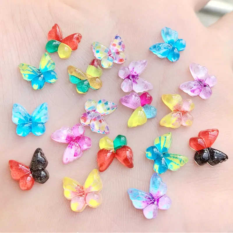 YUSDTSHA 80pcs 10mm Colorful Butterfly Flatback rhinestone applique stones and crystals Cabochon Button wedding DIY -B22
YUSDTSHA 80pcs 10mm Colorful Butterfly Flatback rhinestone applique stones and crystals Cabochon Button wedding DIY -B22
