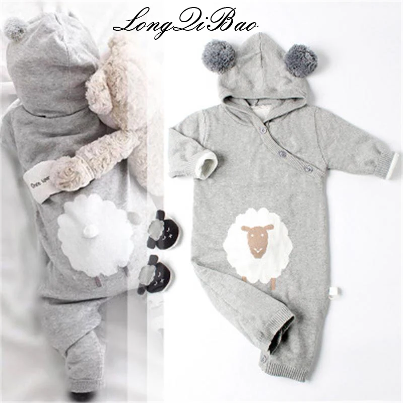 Ins explosion children's clothing baby sweater knitted baby newborn clothes cartoon hooded jumpsuit romper
Ins explosion children's clothing baby sweater knitted baby newborn clothes cartoon hooded jumpsuit romper