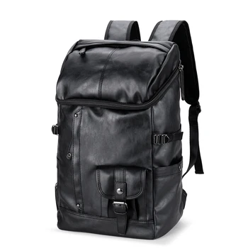 2018 Large Capacity Men's Leather Backpack Male Bucket Luggage Bag Casual School Bags Men Daypacks Leather Travel Backpack
2018 Large Capacity Men's Leather Backpack Male Bucket Luggage Bag Casual School Bags Men Daypacks Leather Travel Backpack