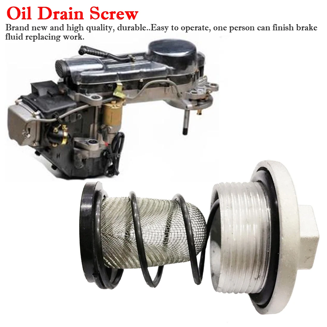 GY6 Engine Kits Parts Oil Drain Screw Scooter 50 80 50cc to 150cc 125/150 Auto Car Styling Car Accessories Camping CAR-partment
GY6 Engine Kits Parts Oil Drain Screw Scooter 50 80 50cc to 150cc 125/150 Auto Car Styling Car Accessories Camping CAR-partment
