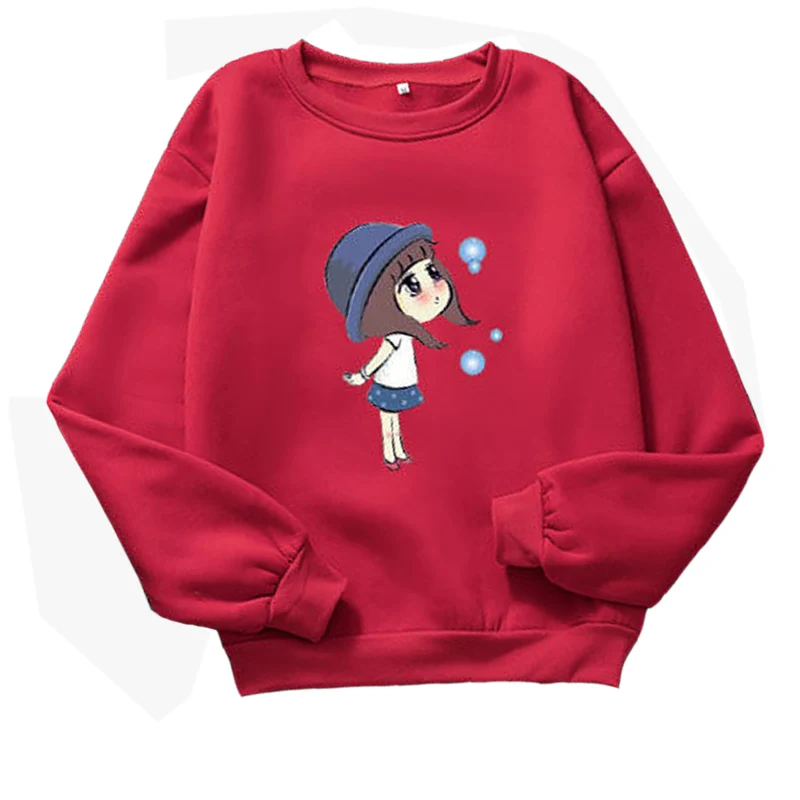 New round neck casual Sweatshirt black white printing women plus velvet thickening autumn and winter sweatshirt loose ladies
New round neck casual Sweatshirt black white printing women plus velvet thickening autumn and winter sweatshirt loose ladies