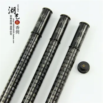 Delicate ebony pure manual Mosaic silver heart sutra long joss stick cylinder Mid-Autumn festival gift aloes tube teachers
Delicate ebony pure manual Mosaic silver heart sutra long joss stick cylinder Mid-Autumn festival gift aloes tube teachers