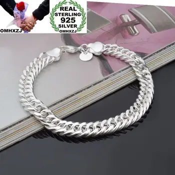 OMHXZJ Wholesale Personality Fashion Man Party Gift Silver Full Lateral Chain 925 Sterling Silver Cuff Bangle Bracelet BR208
OMHXZJ Wholesale Personality Fashion Man Party Gift Silver Full Lateral Chain 925 Sterling Silver Cuff Bangle Bracelet BR208