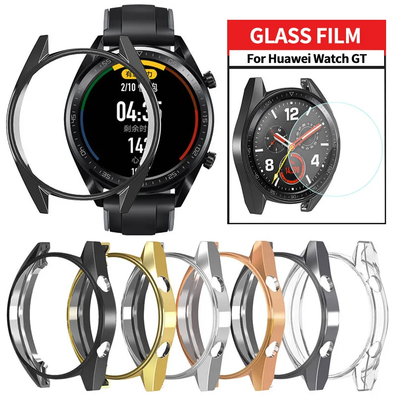 For Huawei Watch GT 46mm Case with Screen Protector Film Tempered Glass Lightweight Cover Thin Bumper Accessories
For Huawei Watch GT 46mm Case with Screen Protector Film Tempered Glass Lightweight Cover Thin Bumper Accessories