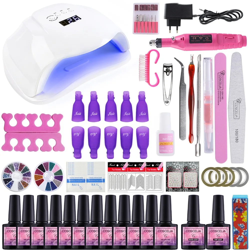 UV LED Lamp Nail Dryer Tools Manicure Set Nail Gel Polish Set For Manicure Gel Varnish Nail Art Sets For Manicure Tools kit
UV LED Lamp Nail Dryer Tools Manicure Set Nail Gel Polish Set For Manicure Gel Varnish Nail Art Sets For Manicure Tools kit